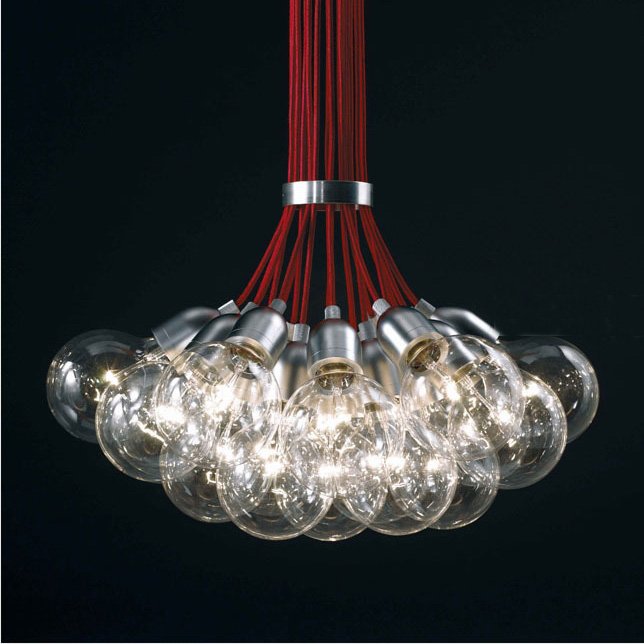 Люстра Idle Max pendant lamp Красный в Новосибирске | Loft Concept 