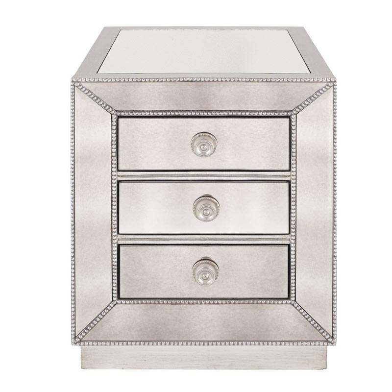 Тумба Blasco Mirrored Nightstand Зеркало в Новосибирске | Loft Concept 