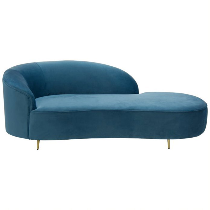 Диван Salvaire Lounge Sofa blue Синий в Новосибирске | Loft Concept 