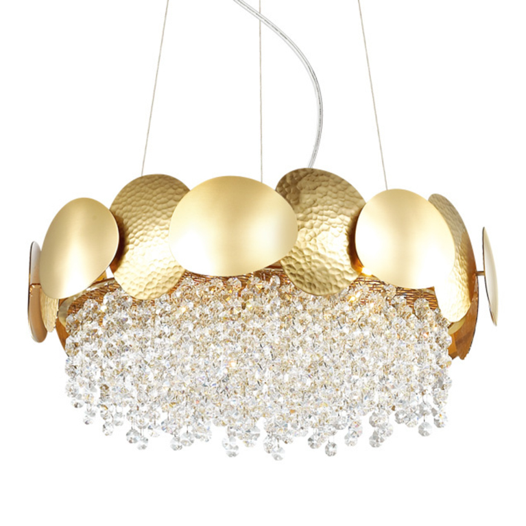 Люстра Constable Chandelier Gold  Золотой в Новосибирске | Loft Concept 