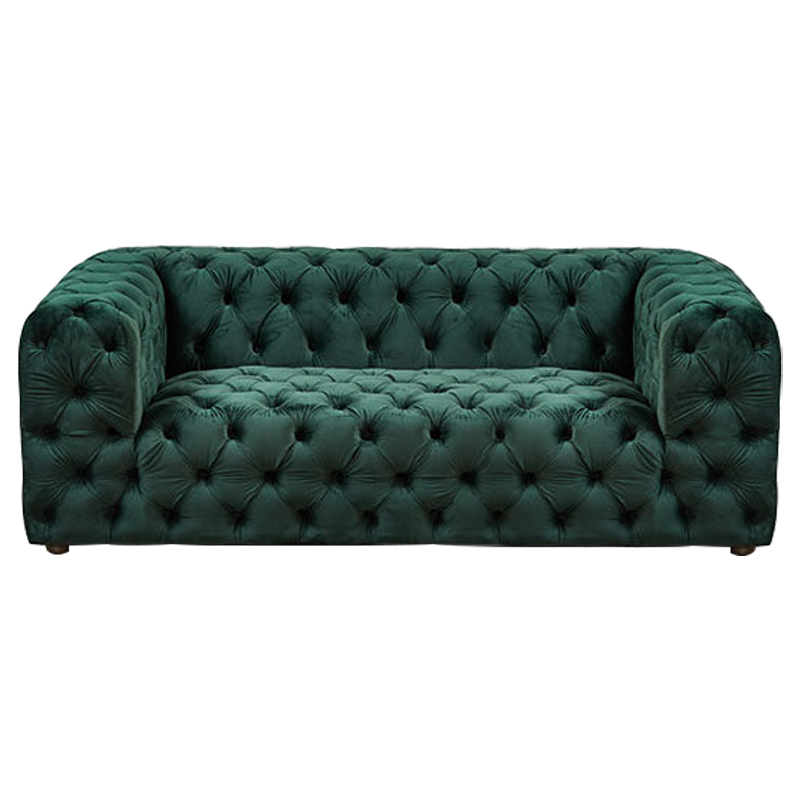 Диван Green Soho Tufted Sofa Зеленый Зеленый в Новосибирске | Loft Concept 