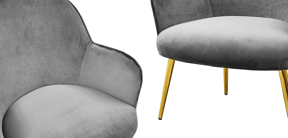 Кресло Waldeck Chair Gray Кресло Waldeck Chair Gray - Loft-Concept в Новосибирске