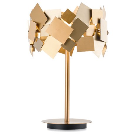 Настольная лампа Gold Plate Table Lamp  в Новосибирске | Loft Concept 