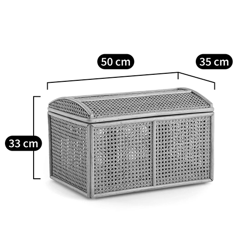 Сундук из ротанга Janvier Rattan Wicker Chest в Новосибирске