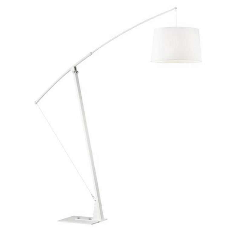 Торшер Floor Lamp Colin white Белый в Новосибирске | Loft Concept 