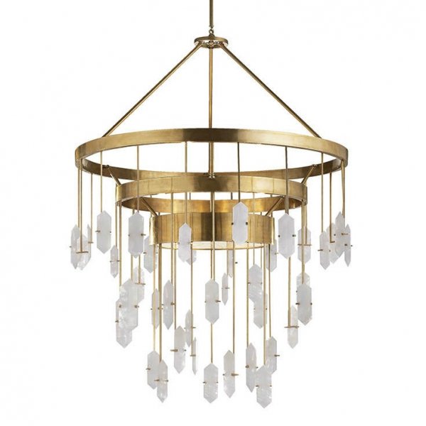 Люстра Kelly Wearstler Halcyon Large Chandelier Латунь в Новосибирске | Loft Concept 