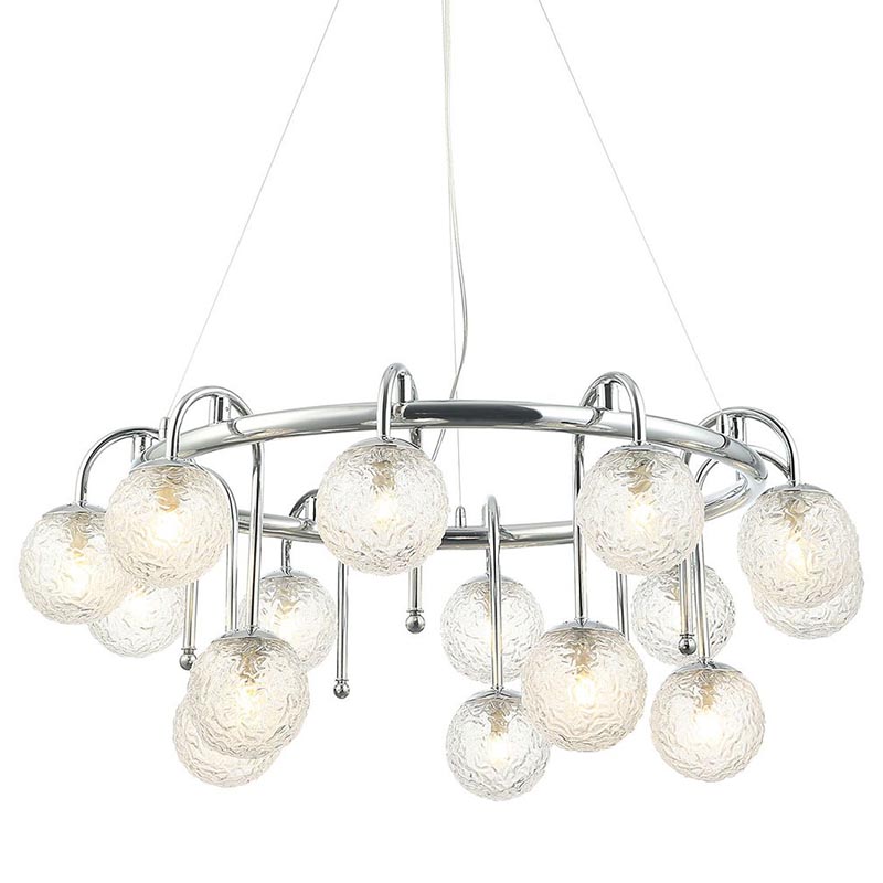 Люстра Lennert Chrome Chandelier Хром в Новосибирске | Loft Concept 