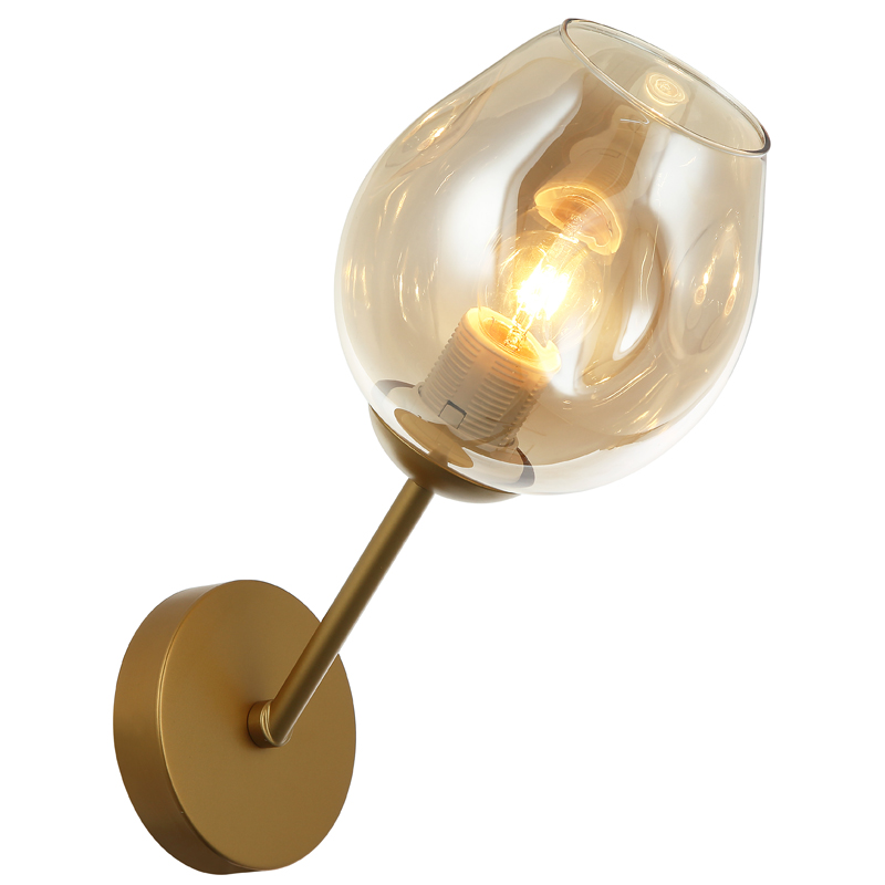 Бра Branching Bubble Sconce gold Янтарь (Amber) Золотой в Новосибирске | Loft Concept 