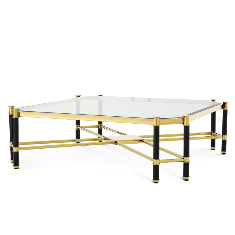 Кофейный стол Eichholtz COFFEE TABLE FLORENCE Золотой в Новосибирске | Loft Concept 