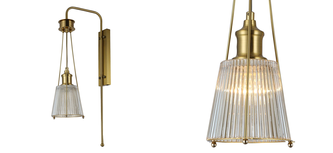 Бра с подвесным плафоном ANTIQUA - фото