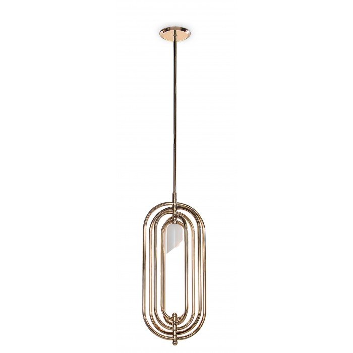 Люстра Delightfull  Turner Pendant Lamp Глянцевое золото в Новосибирске | Loft Concept 