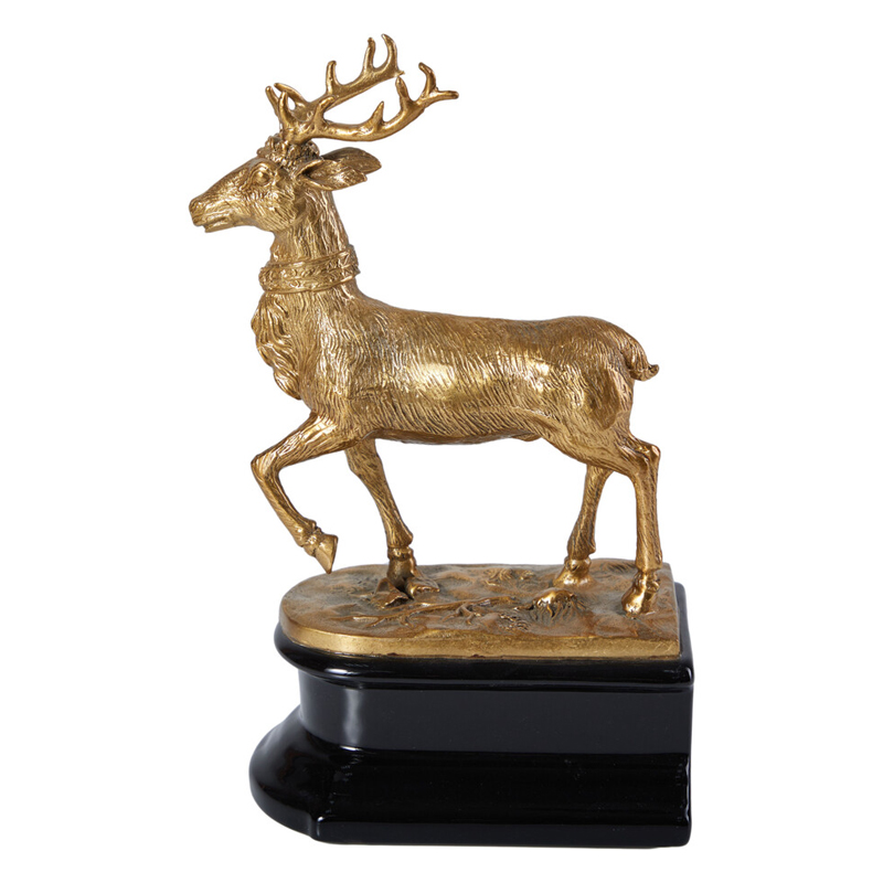 Держатель для книг в виде оленя из фарфора и бронзы Eden Garden porcelain and bronze Черный Бронза Держатель для книг в виде оленя из фарфора и бронзы Eden Garden porcelain and bronze Черный Бронза в Новосибирске | Loft Concept