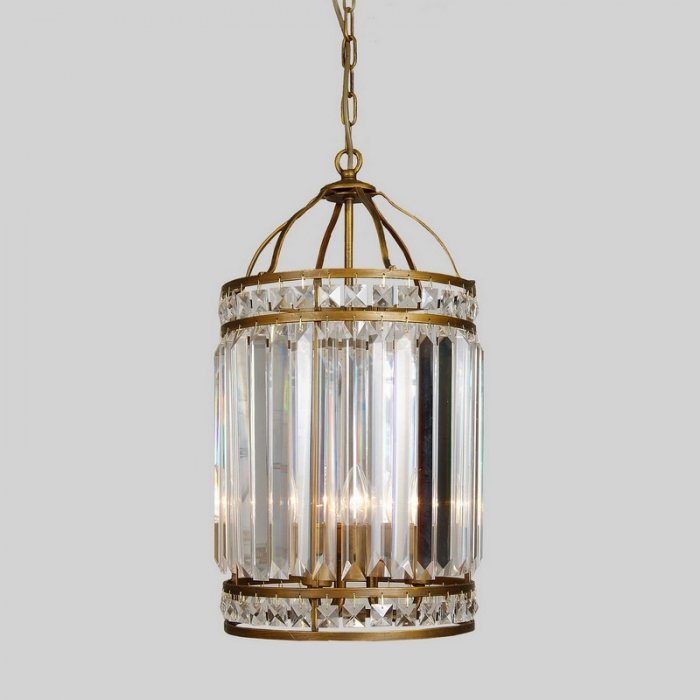 Подвесной светильник Antic Bronze ArtDeco Pendant 3 Бронза в Новосибирске | Loft Concept 