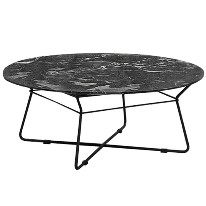 Кофейный стол Marble Coffee Table Черный Черный Мрамор Nero в Новосибирске | Loft Concept 