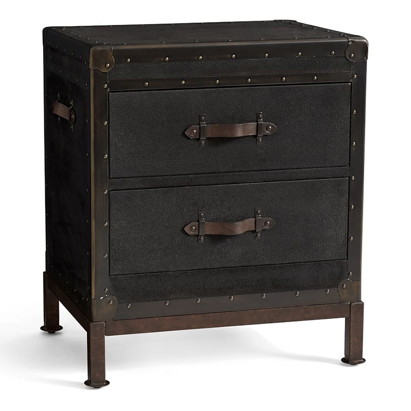 Тумба Vintage Chests black Черный в Новосибирске | Loft Concept 