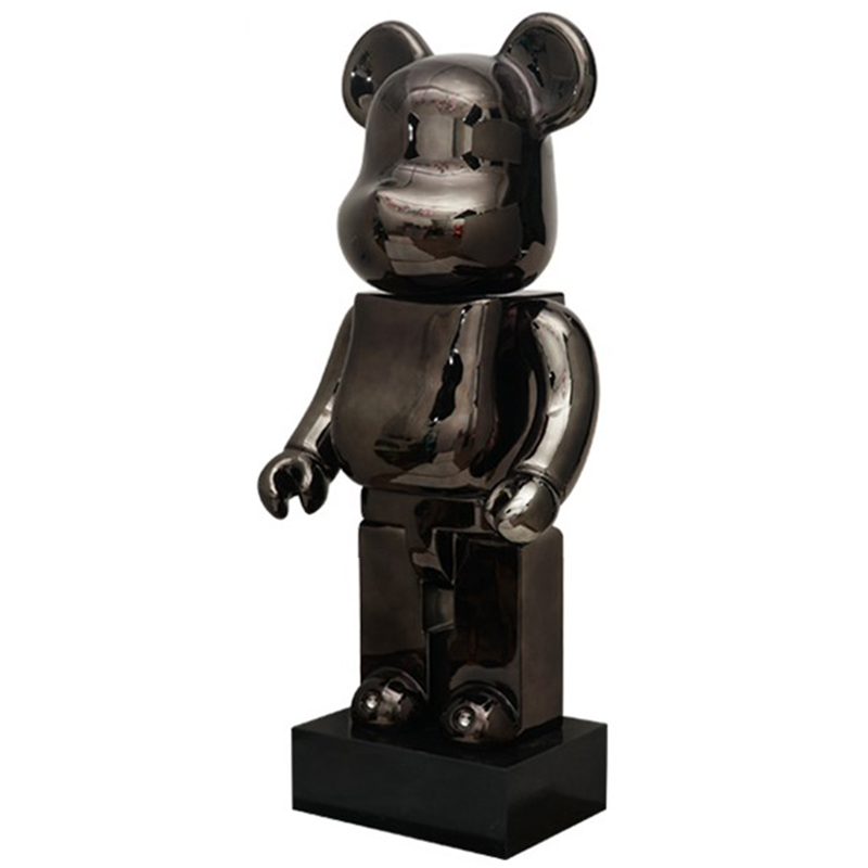 Статуэтка Bearbrick Black on stand Черный в Новосибирске | Loft Concept 