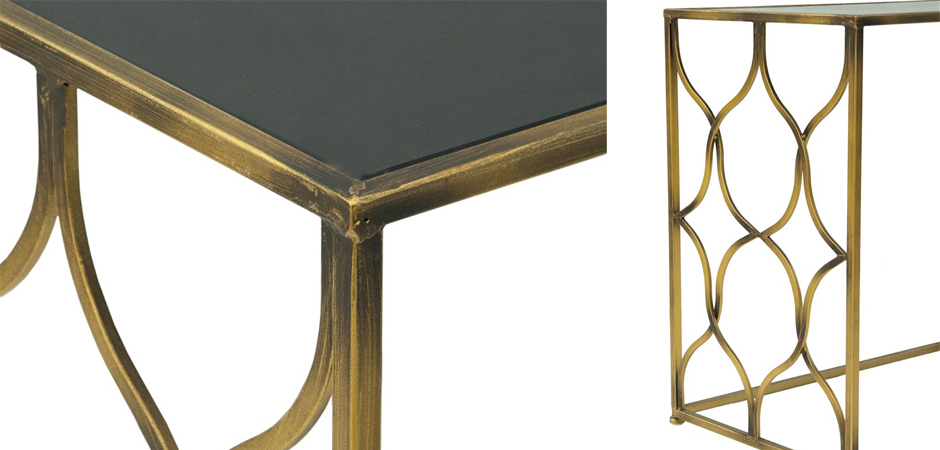 Консоль Golden Broken Rhombuses - Loft-Concept в Новосибирске