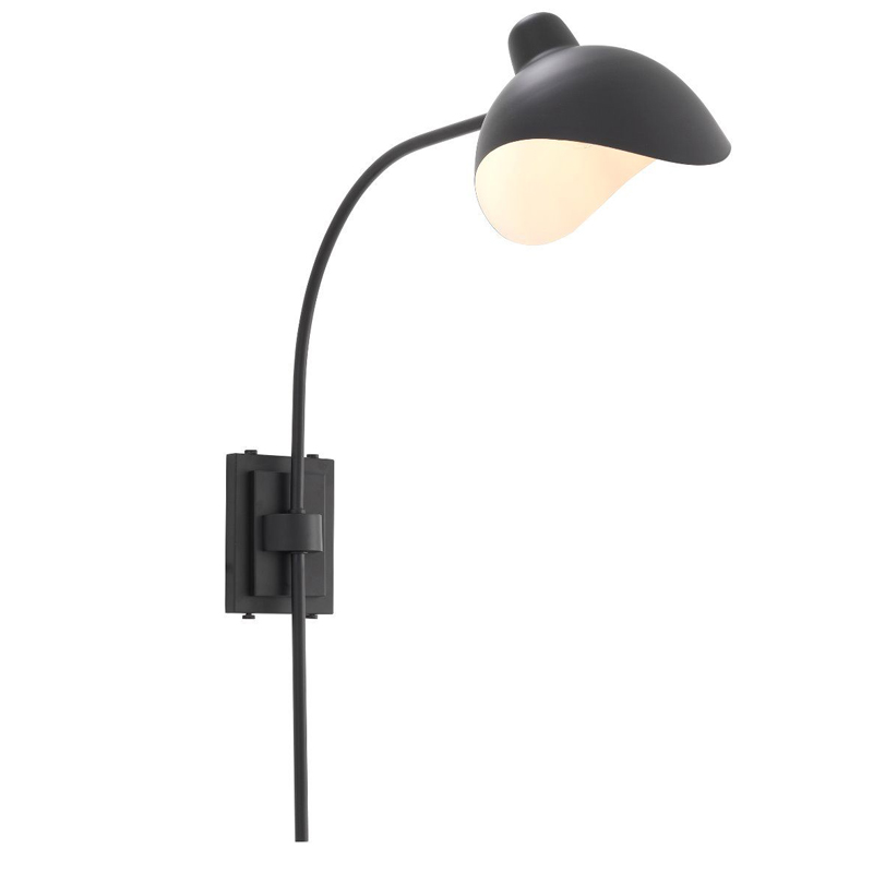 Бра Wall Lamp Pelham Black Черный в Новосибирске | Loft Concept 