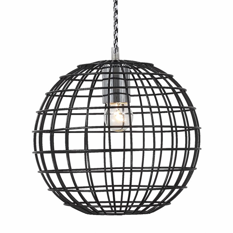 Люстра Iron Farm Cage Pendant Black Черный в Новосибирске | Loft Concept 