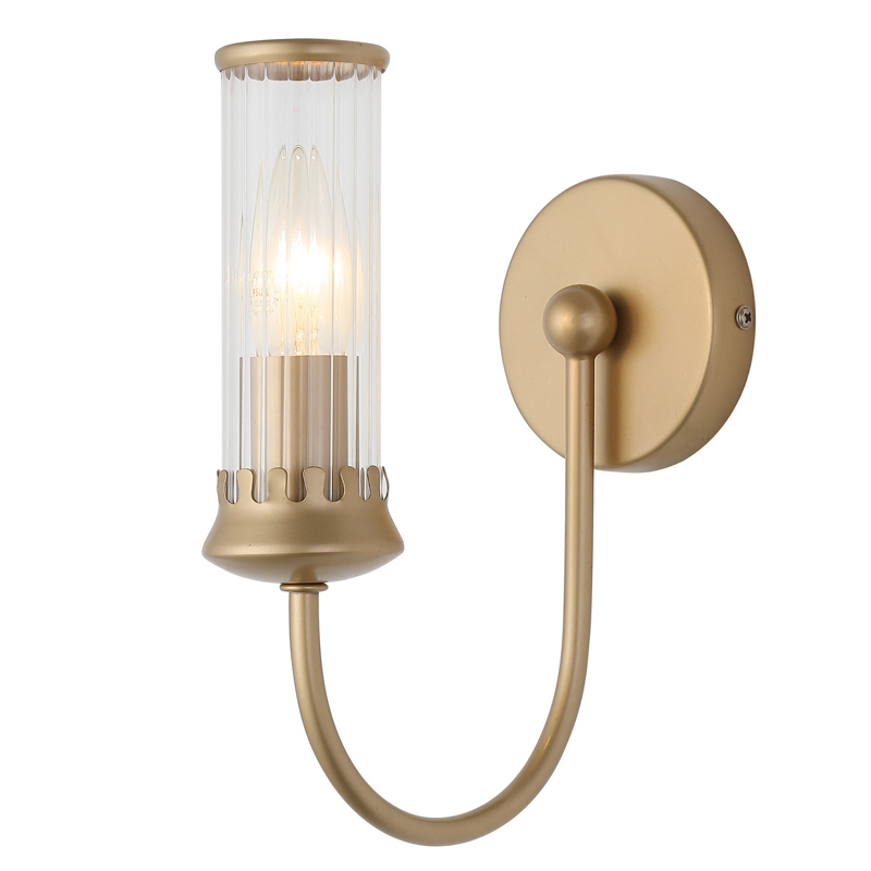 Бра Morgane Sconce gold Золотой Прозрачный в Новосибирске | Loft Concept 