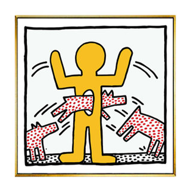 Постер Keith Haring 19 Мульти в Новосибирске | Loft Concept 