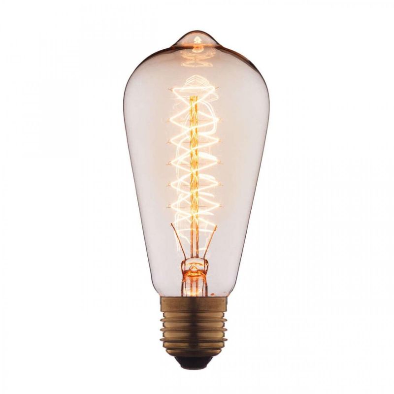 Лампочка Loft Edison Retro Bulb №4 60 W  в Новосибирске | Loft Concept 