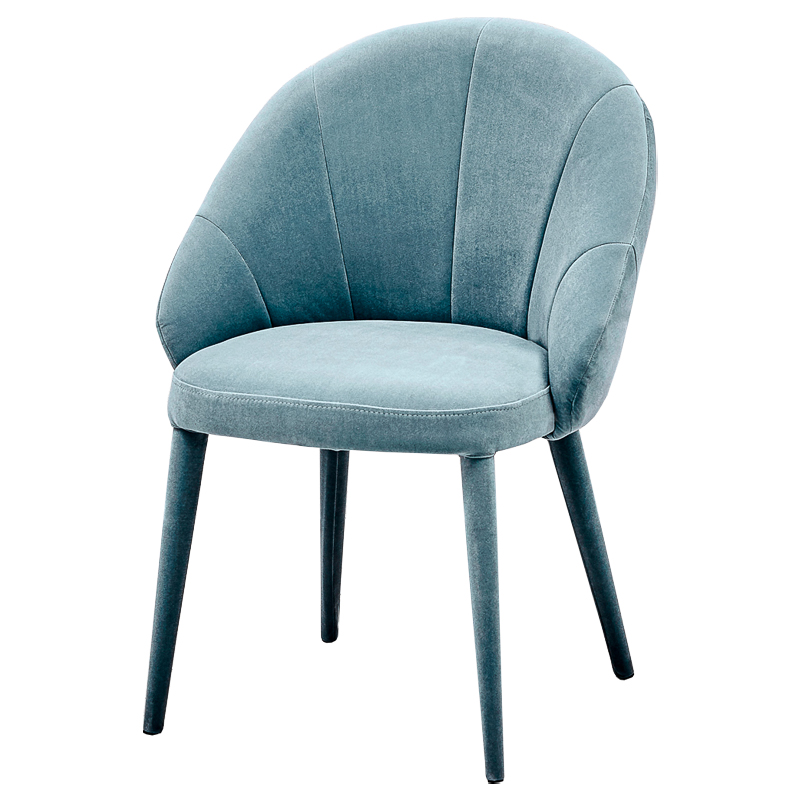 Стул Edith Stool Pastel Blue Голубой пастельный в Новосибирске | Loft Concept 