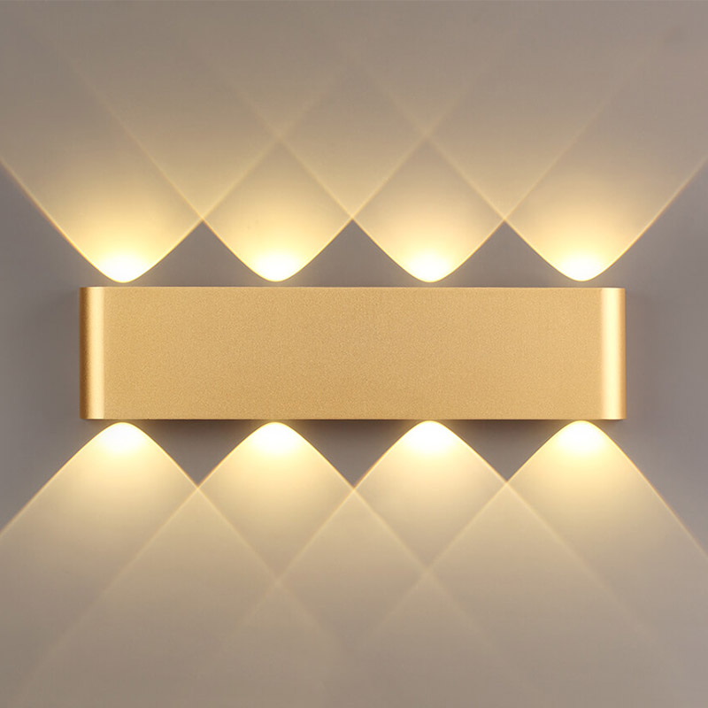 Бра Obverse Gold Rectangle B Wall lamp Золотой в Новосибирске | Loft Concept 