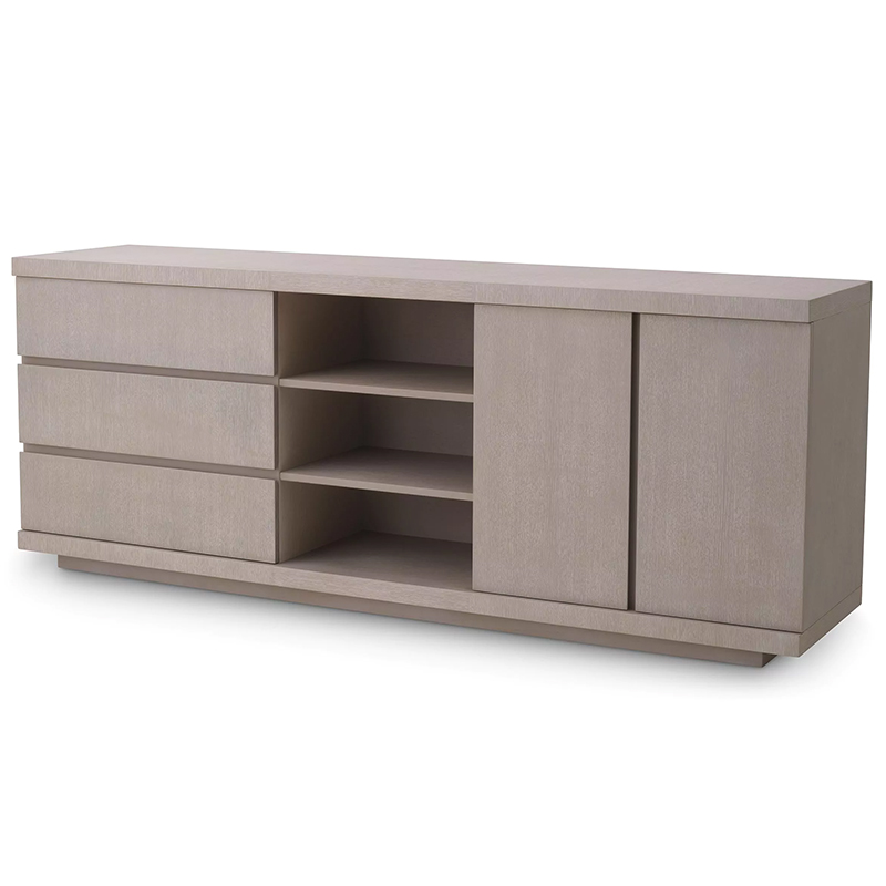 Комод Eichholtz Dresser Crosby Beige Бежево-серый в Новосибирске | Loft Concept 