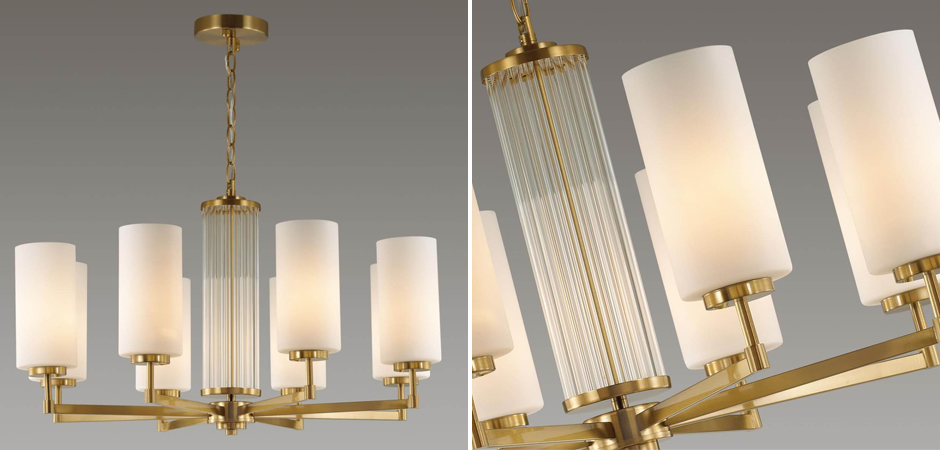 Люстра Pillars на 8 ламп - Loft-Concept в Новосибирске