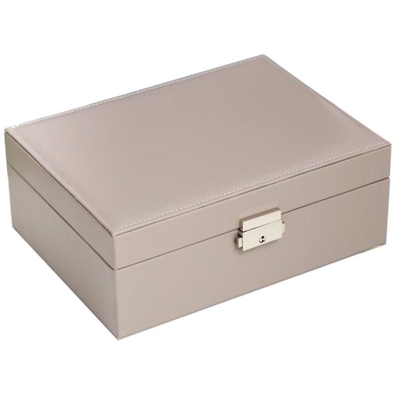 Шкатулка Blanford Jewerly Organizer Box gray beige Бежево-серый в Новосибирске | Loft Concept 