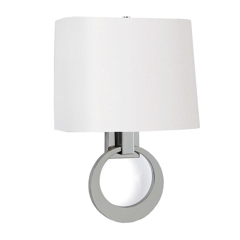 Бра Dana Sconce Silver Ring Серебряный Белый в Новосибирске | Loft Concept 