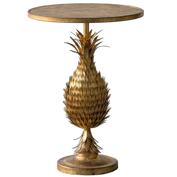 Cтол Ананас Pineapple Side Table Золотой в Новосибирске | Loft Concept 