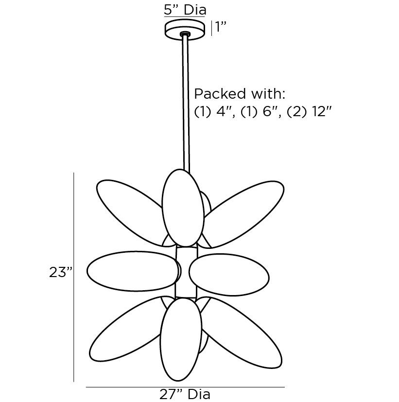 Люстра Arteriors STARLING CHANDELIER в Новосибирске