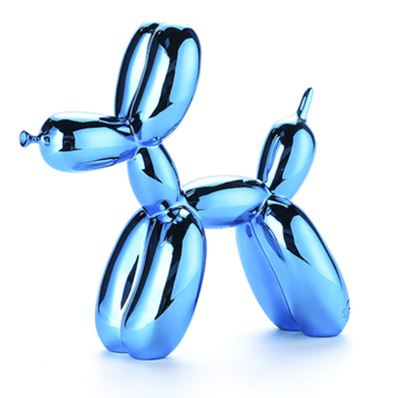 Статуэтка Jeff Koons Balloon Dog medium Blue Синий в Новосибирске | Loft Concept 