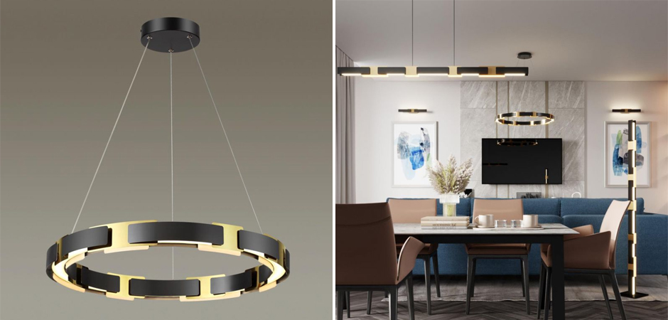 Люстра Shades of Gold диаметр 60 см Люстра Shades of Gold диаметр 60 см - Loft-Concept в Новосибирске