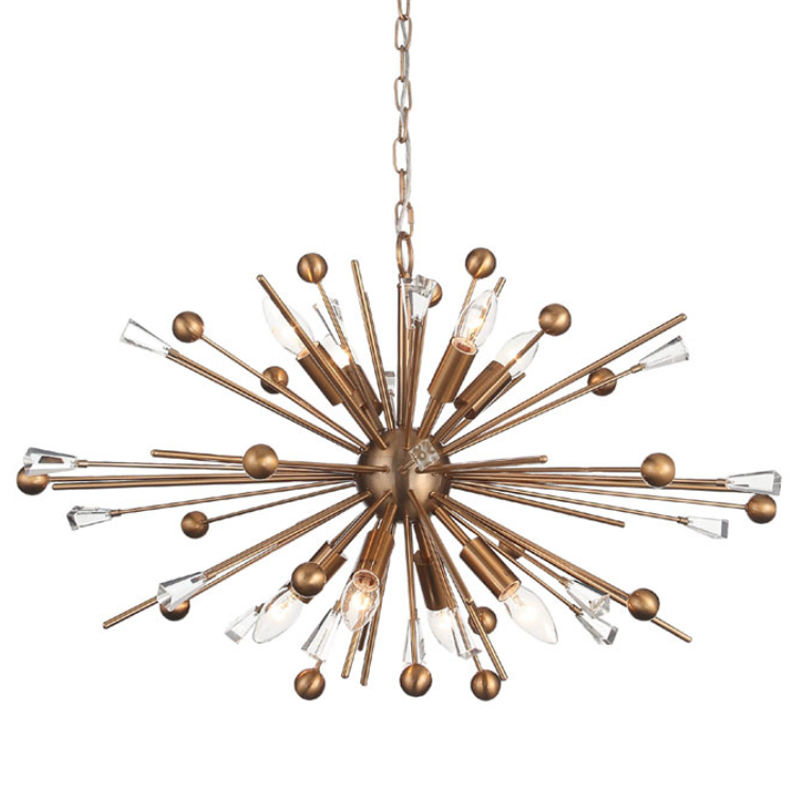 Люстра Спутник GIANT SPUTNIK Chandelier Copper Медь в Новосибирске | Loft Concept 