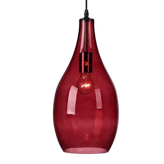 Подвесной светильник Plum Pear Pendant Красный (Red) в Новосибирске | Loft Concept 