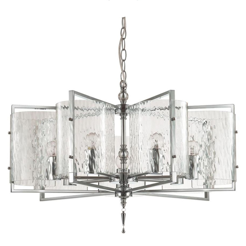 Люстра Karissa Chrome Chandelier 65 Хром Прозрачный (Transparent) в Новосибирске | Loft Concept 