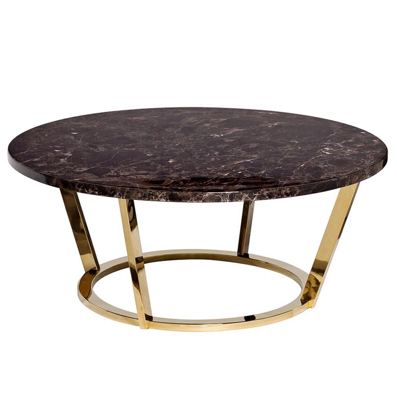 Кофейный стол Serker Coffee Table Золотой в Новосибирске | Loft Concept 