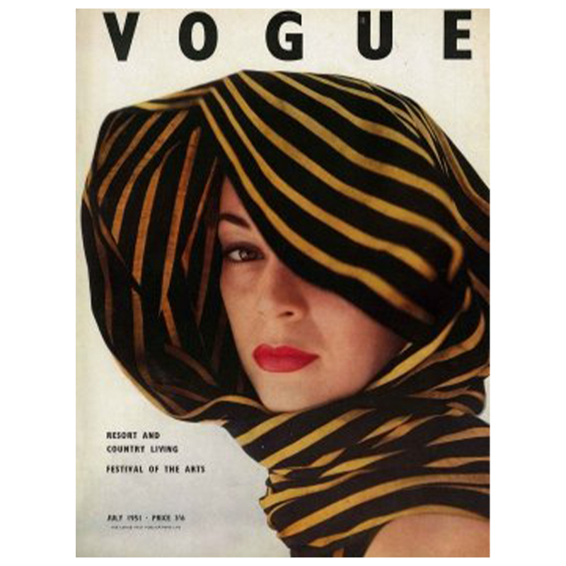 Постер Vogue Cover 1951 July  в Новосибирске | Loft Concept 