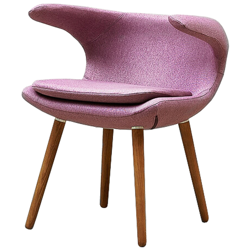 Стул Roidh Stool purple Сиреневый Коричневый в Новосибирске | Loft Concept 