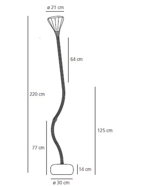 Торшер Pipe Terra Floor Lamp в Новосибирске