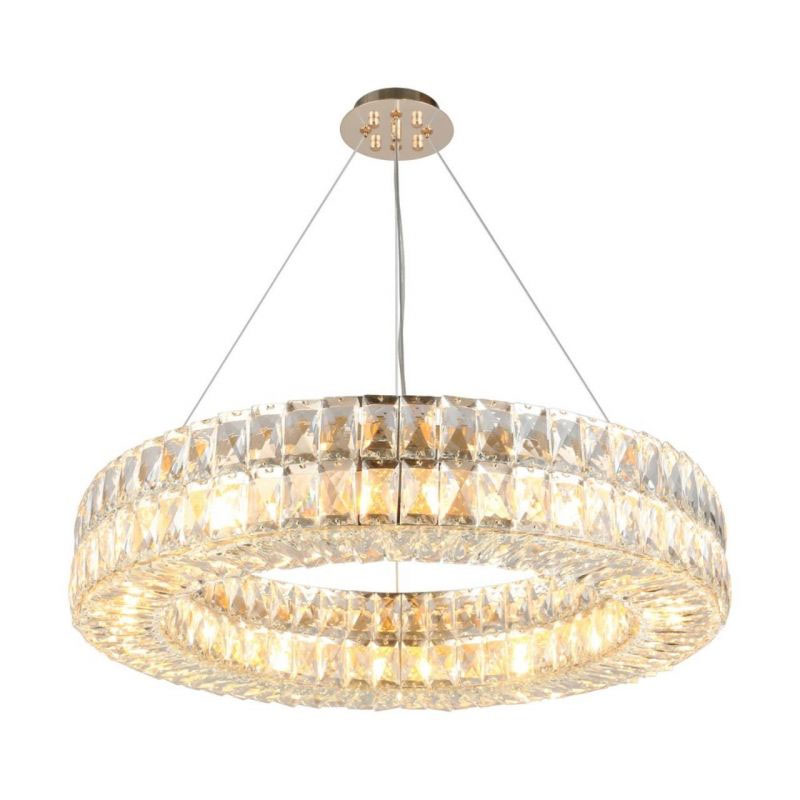 Люстра Crystal Regena Gold Chandelier Прозрачный Золотой в Новосибирске | Loft Concept 