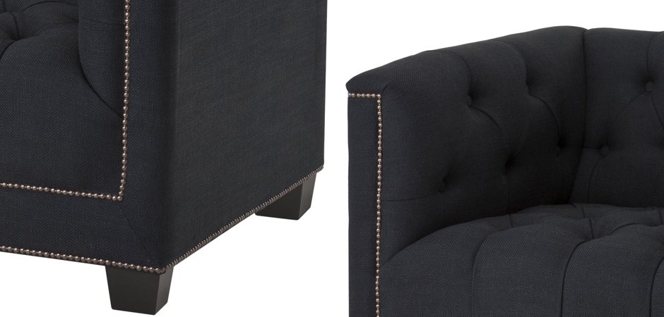 Кресло Eichholtz Chair Paolo Black Кресло Eichholtz Chair Paolo Black - Loft-Concept в Новосибирске