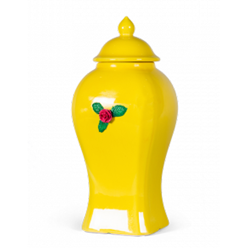 Ваза Dooier Vase yellow Желтый в Новосибирске | Loft Concept 