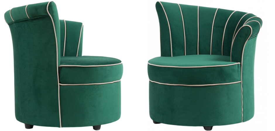 Кресло Curly Backrest Green Кресло Curly Backrest Green - Loft-Concept в Новосибирске