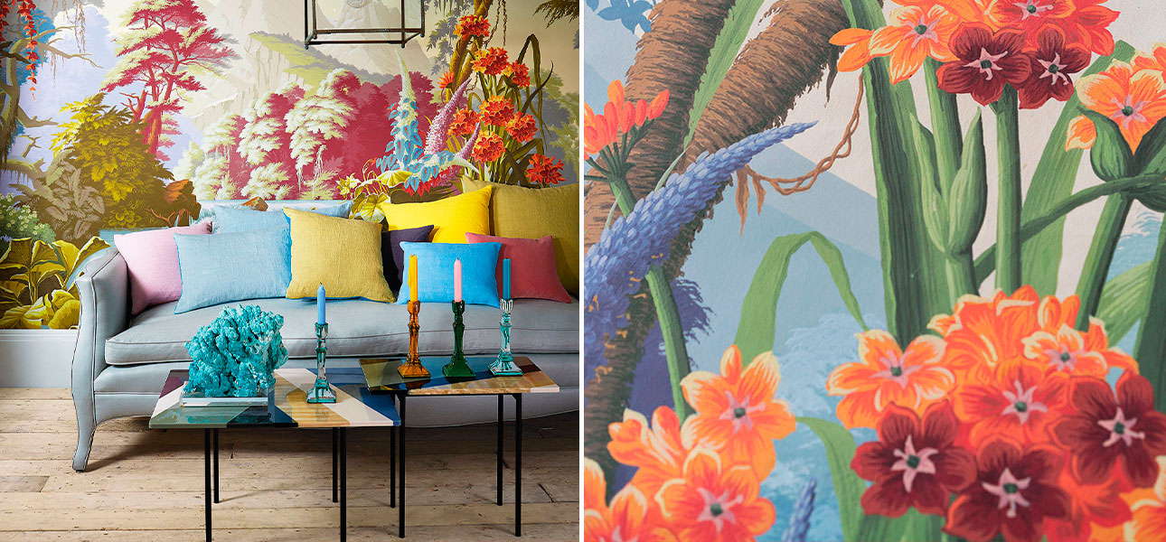 Обои ручная роспись L