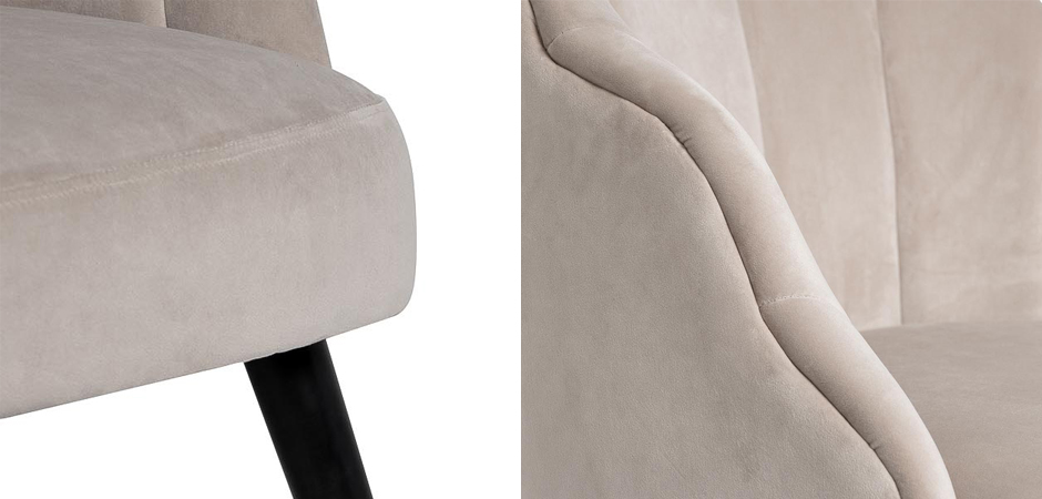 Кресло FolioFlower Armchair beige - фото №2
