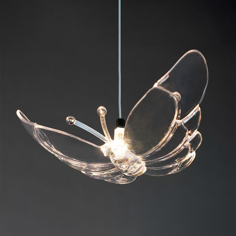 Butterfly Double Pendant Lamp E Прозрачный в Новосибирске | Loft Concept 